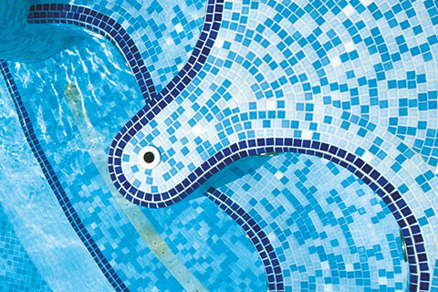 Keramická mozaika do bazénu APPIANI